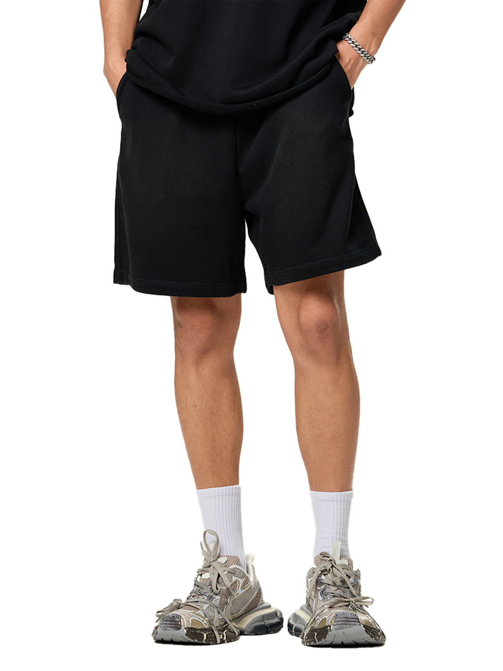 Sunfade Raw Edge Cargo Shorts – Vintage Streetwear | Tapstitch-4
